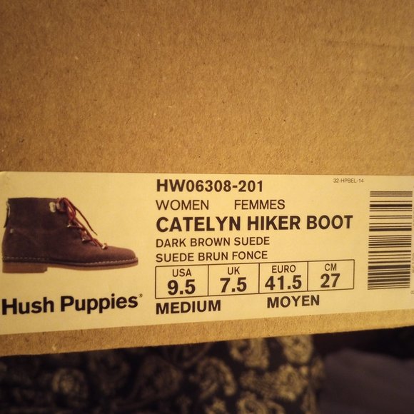 Dark Brown Hush Puppies - Picture 7 of 7